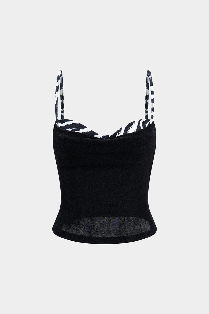 Nejlepší Cami Bustier se Zebra potiskem