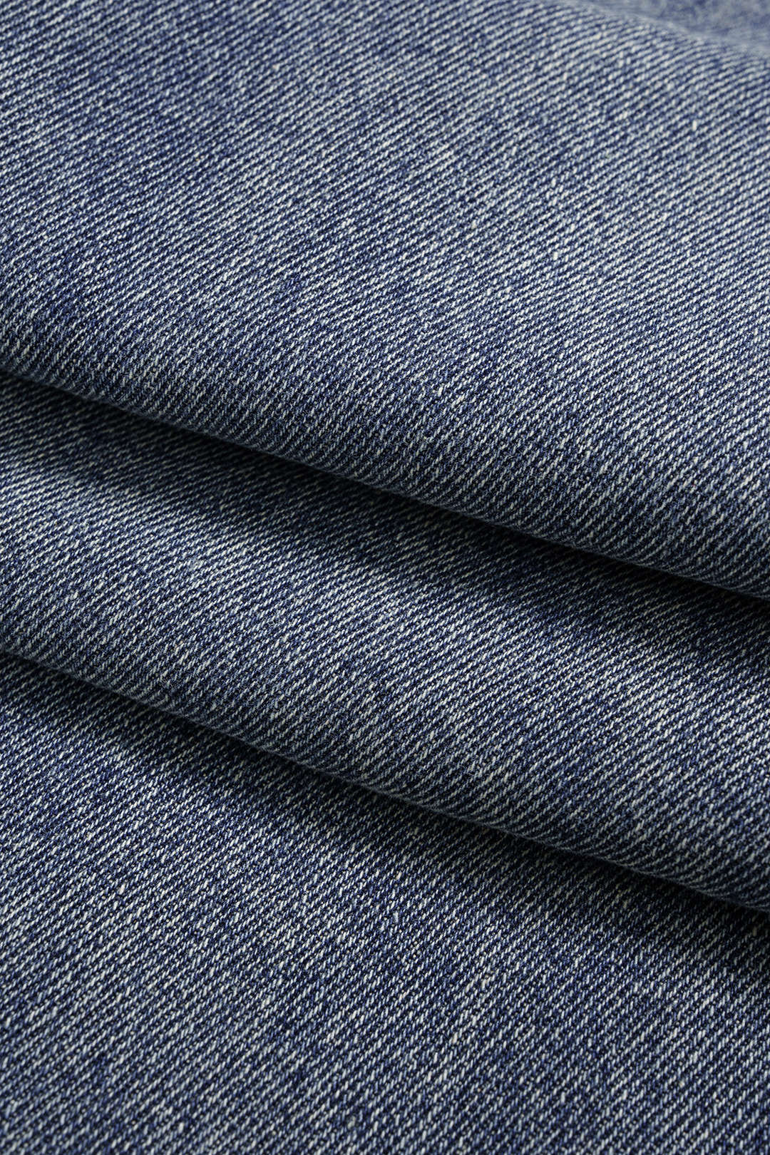 Džíny z denimu s mozaikovým designem