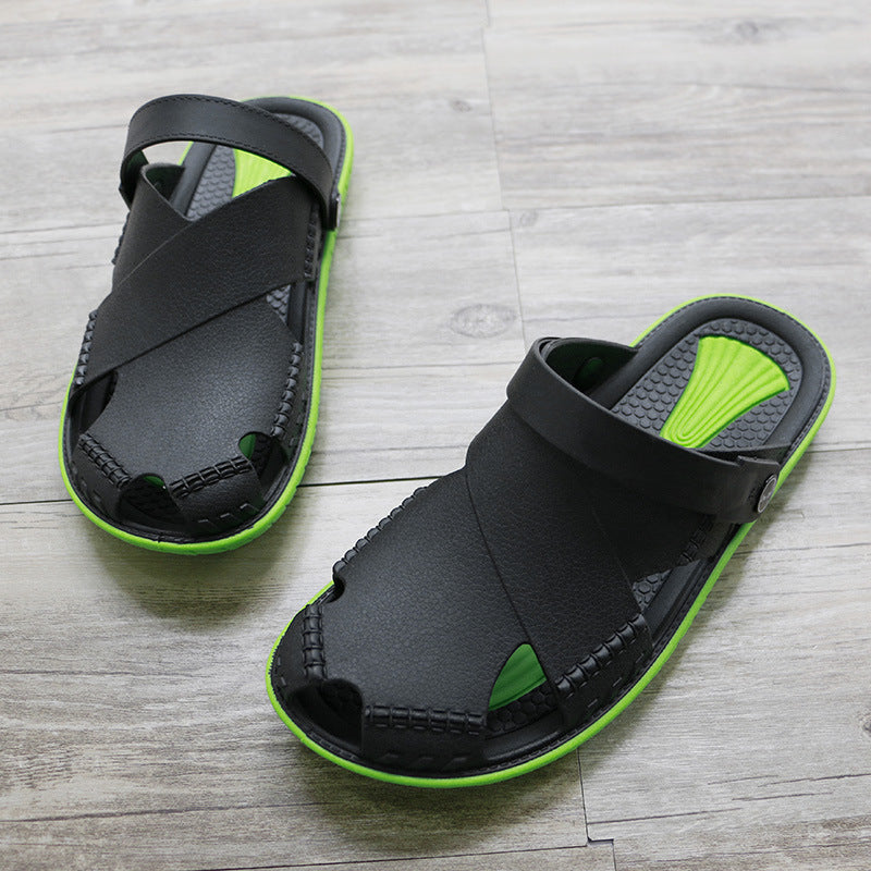 Pánské dvoubarevné outdoorové sandály