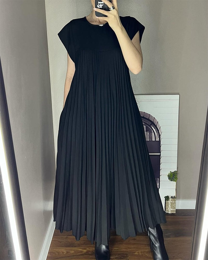 Tereza – Elegantní plisované šaty pro každodenní styl