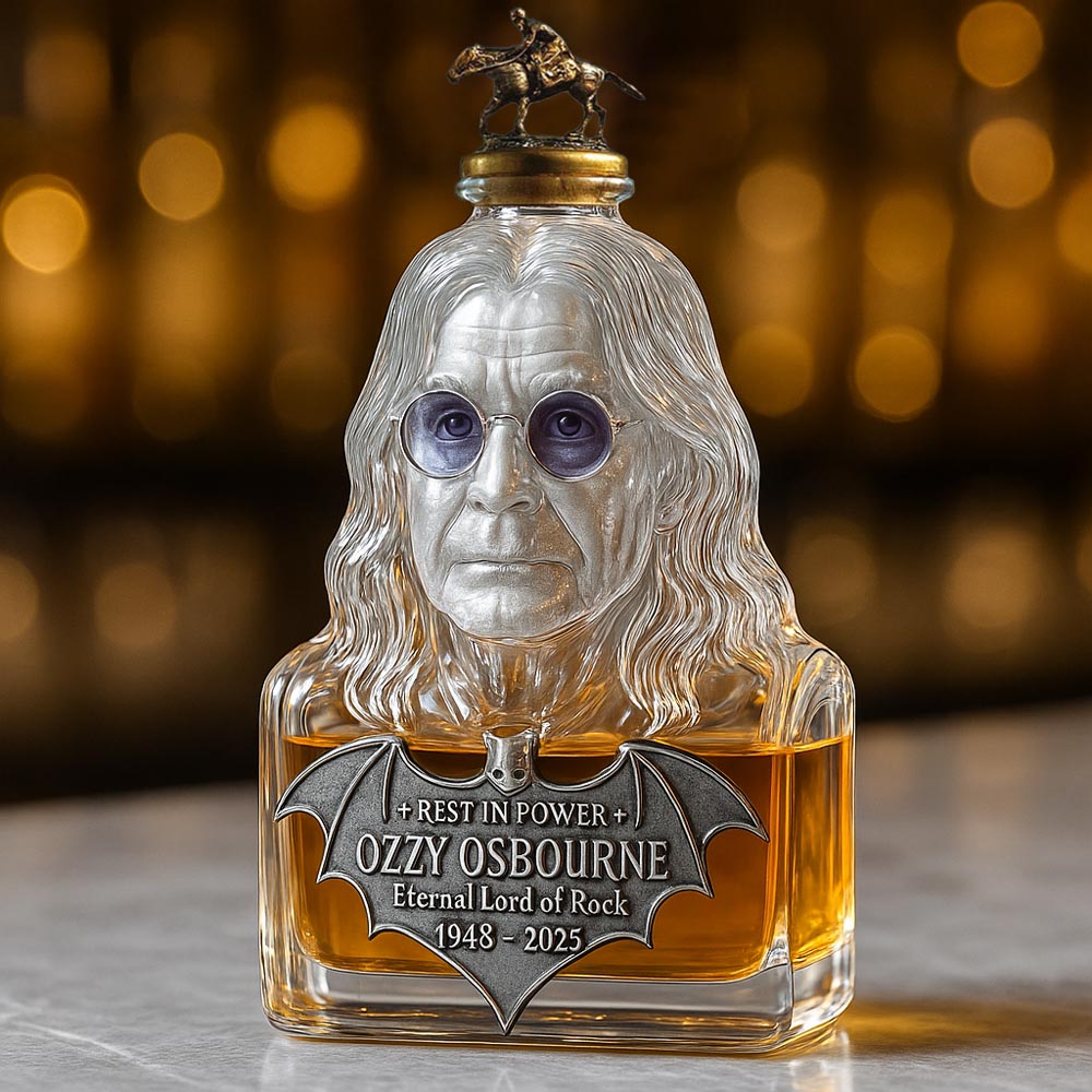 Uzavřeno ve skle — whisky láhev jako hold Ozzy Osbournovi
