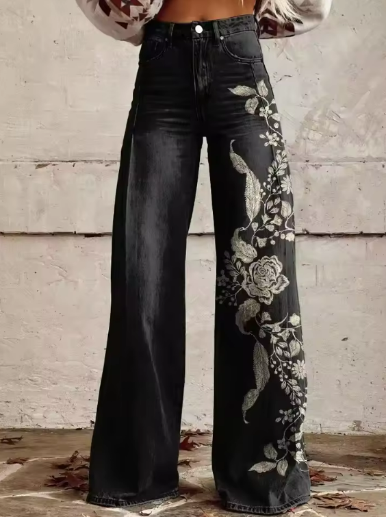 ECSLISSI - Elegantní Boho Kalhoty