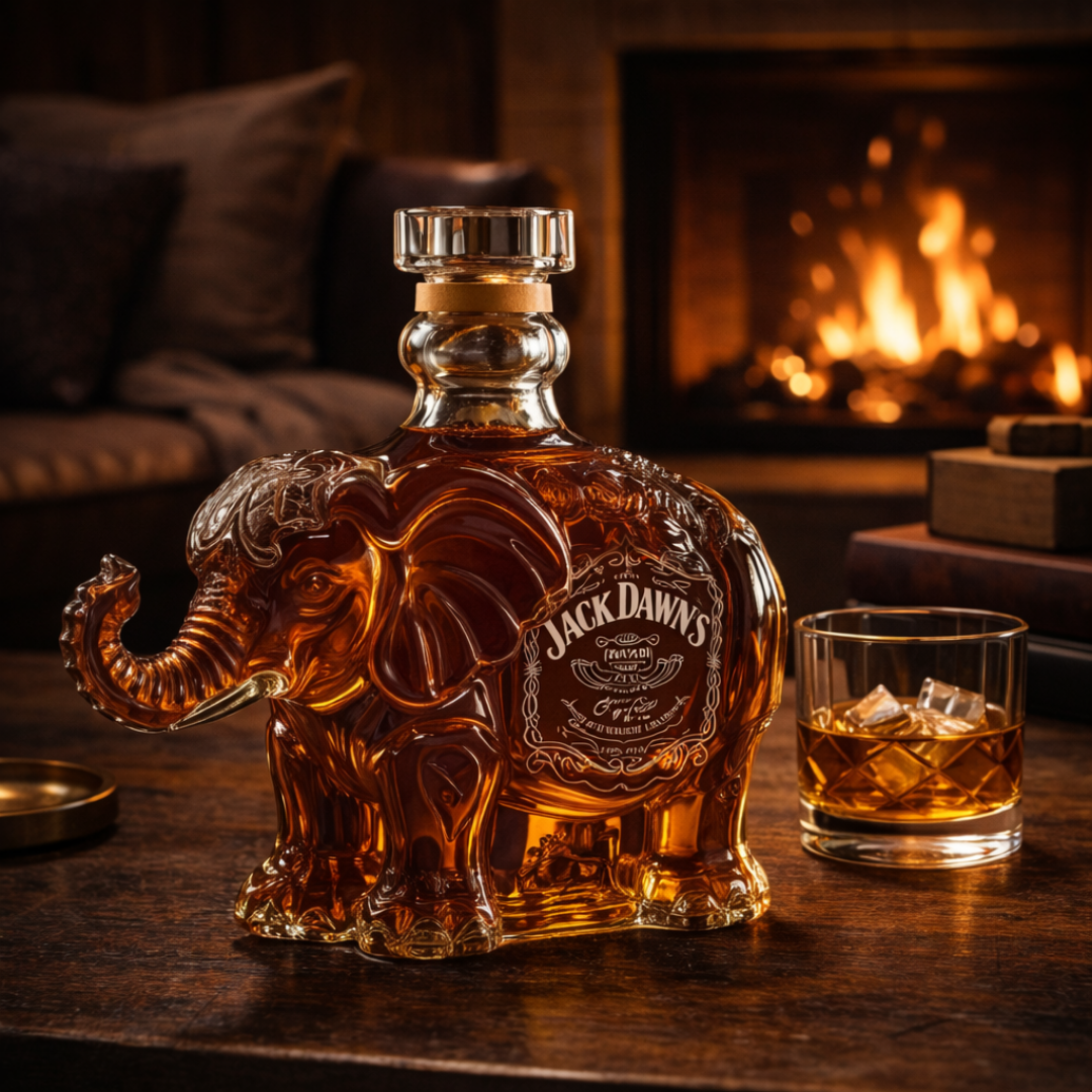 Jack Daniel's Whisky láhev - Edice Slon