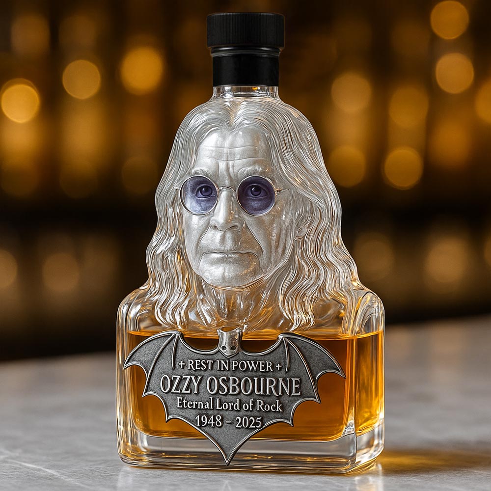Uzavřeno ve skle — whisky láhev jako hold Ozzy Osbournovi