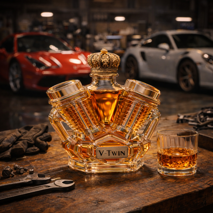 Whisky láhev - Edice V8