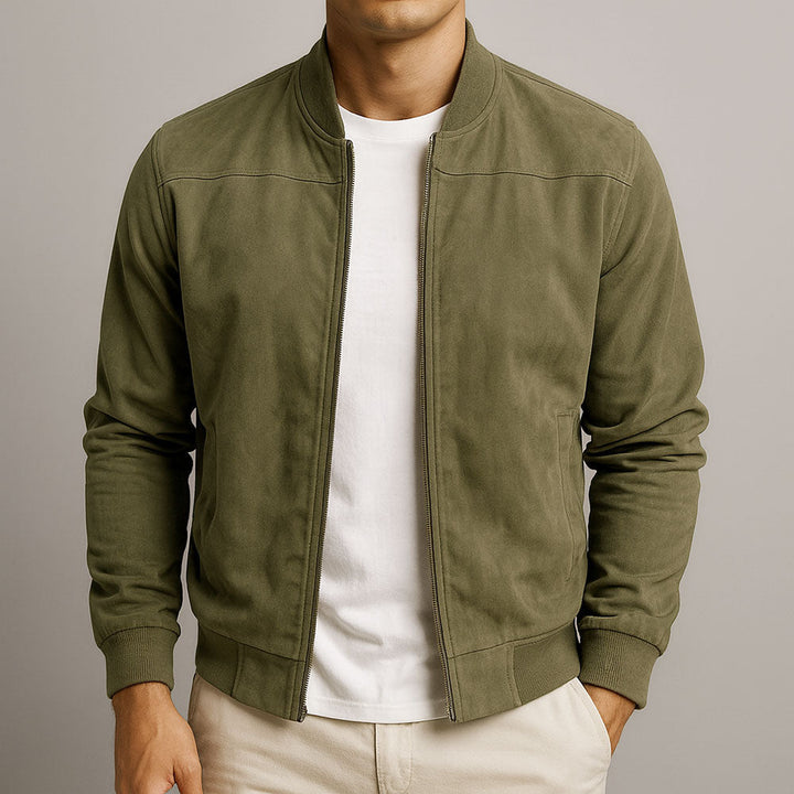 JAKUB | Semišová bomber bunda