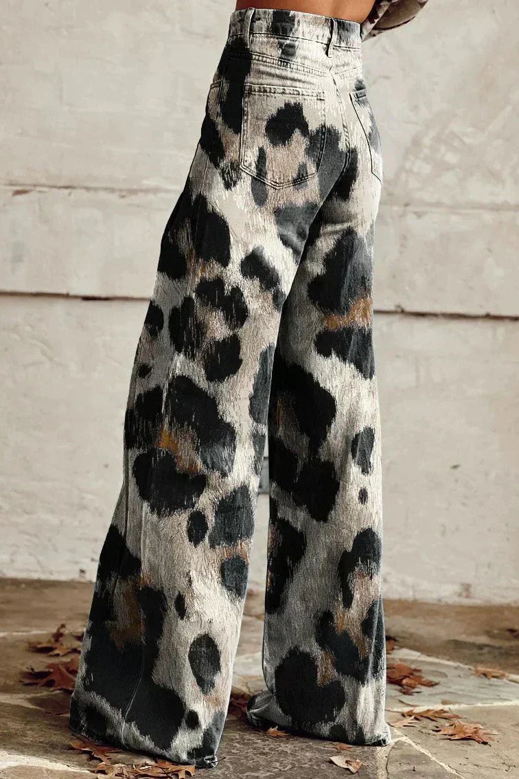 Cheetah - Bohemian Elegantní Kalhoty
