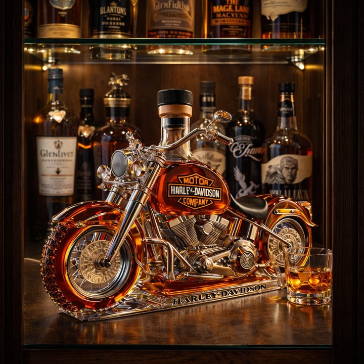 Whisky láhev - Edice Harley Davidson