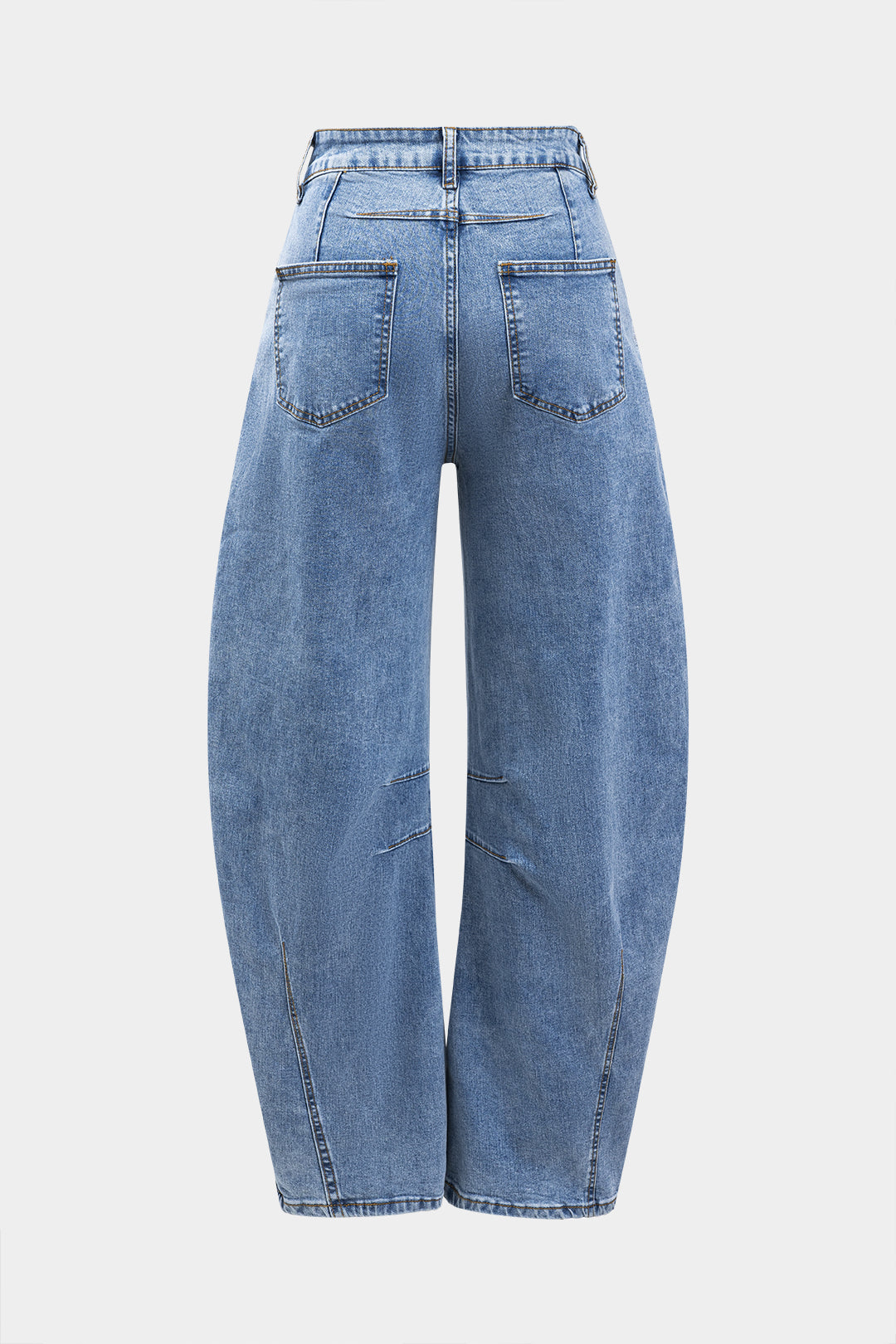Džínové kalhoty Barril s knoflíkovou kapsou z denimu