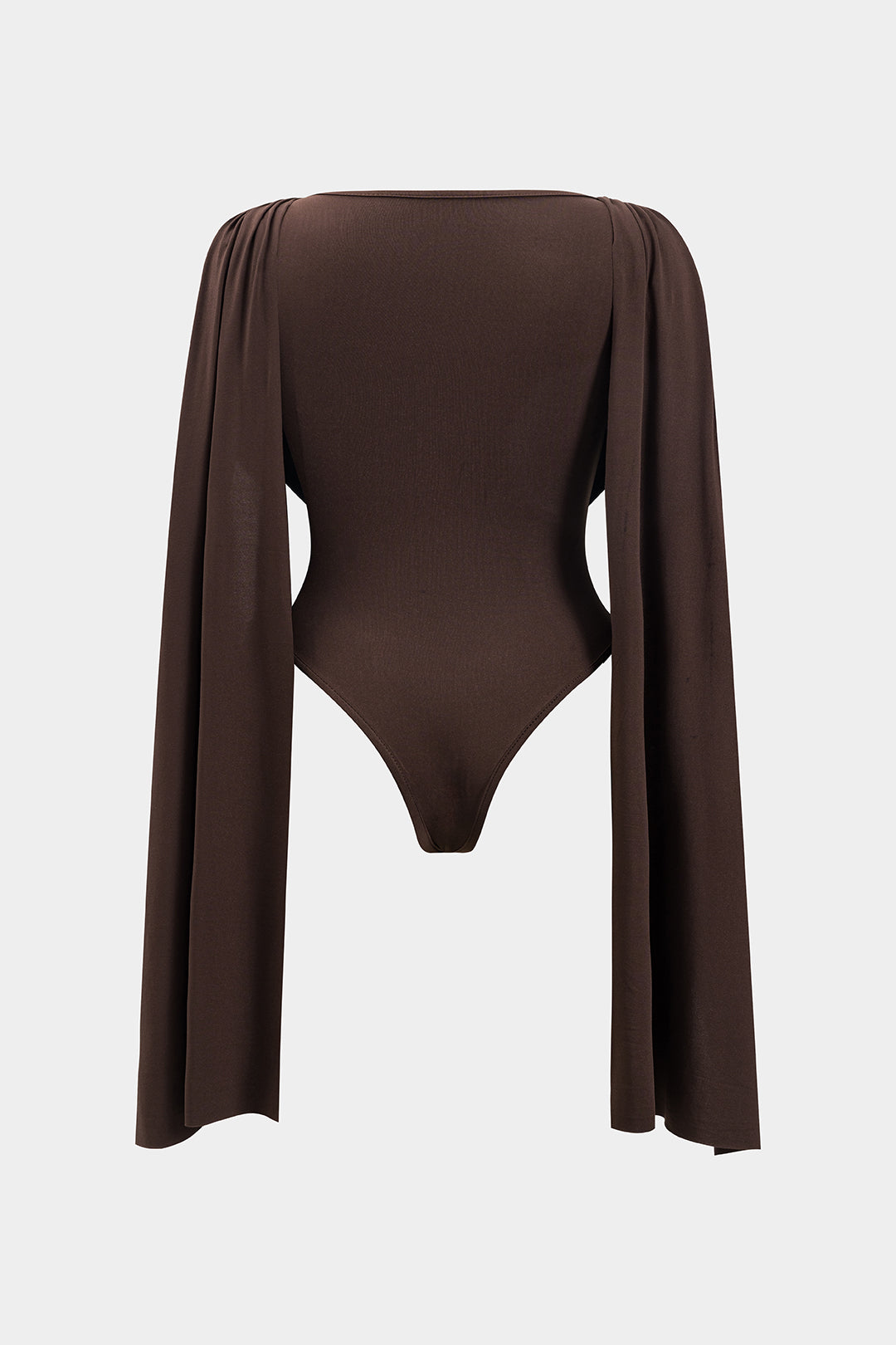 Bodysuit bez rukávů s nařasením