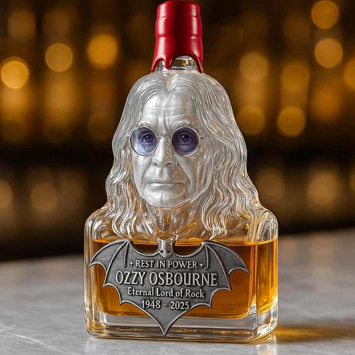 Uzavřeno ve skle — whisky láhev jako hold Ozzy Osbournovi