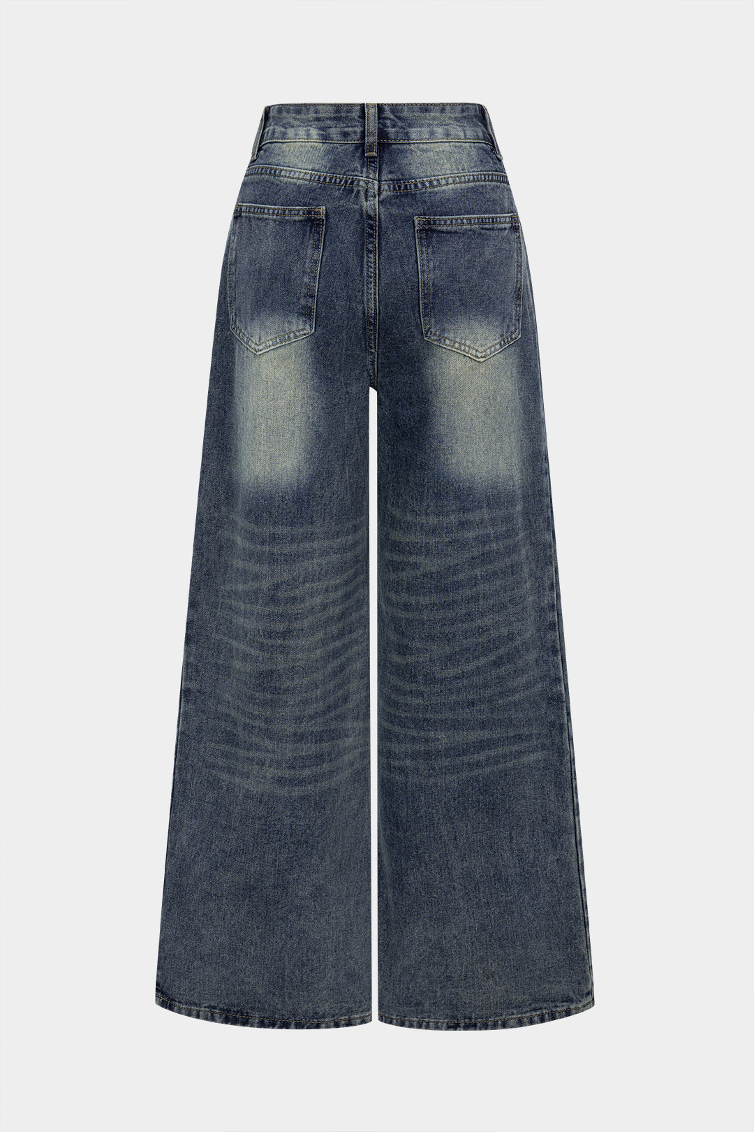 Džíny z denimu s rovný střihem