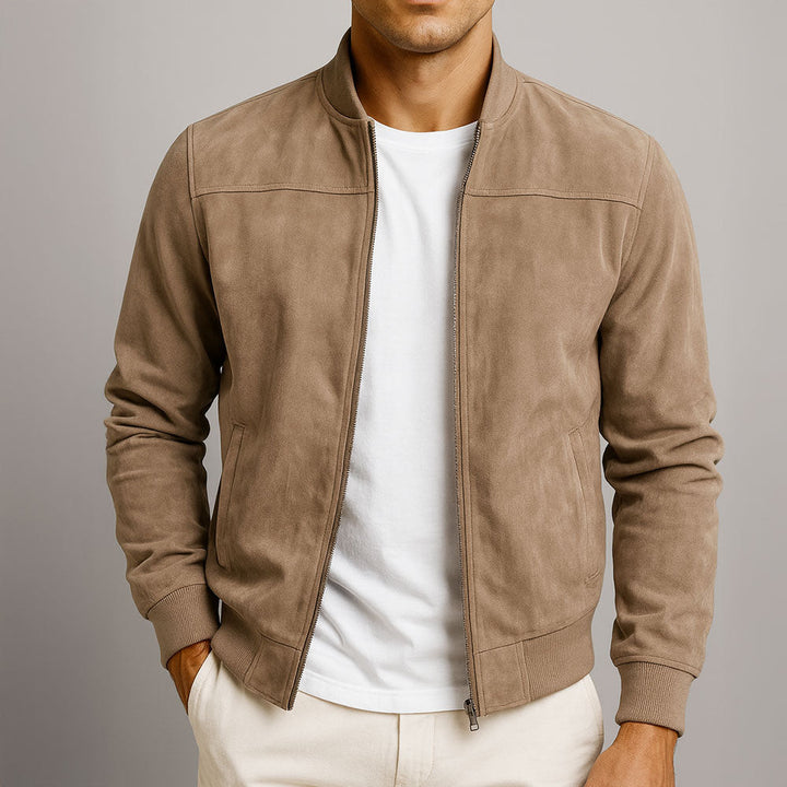 JAKUB | Semišová bomber bunda