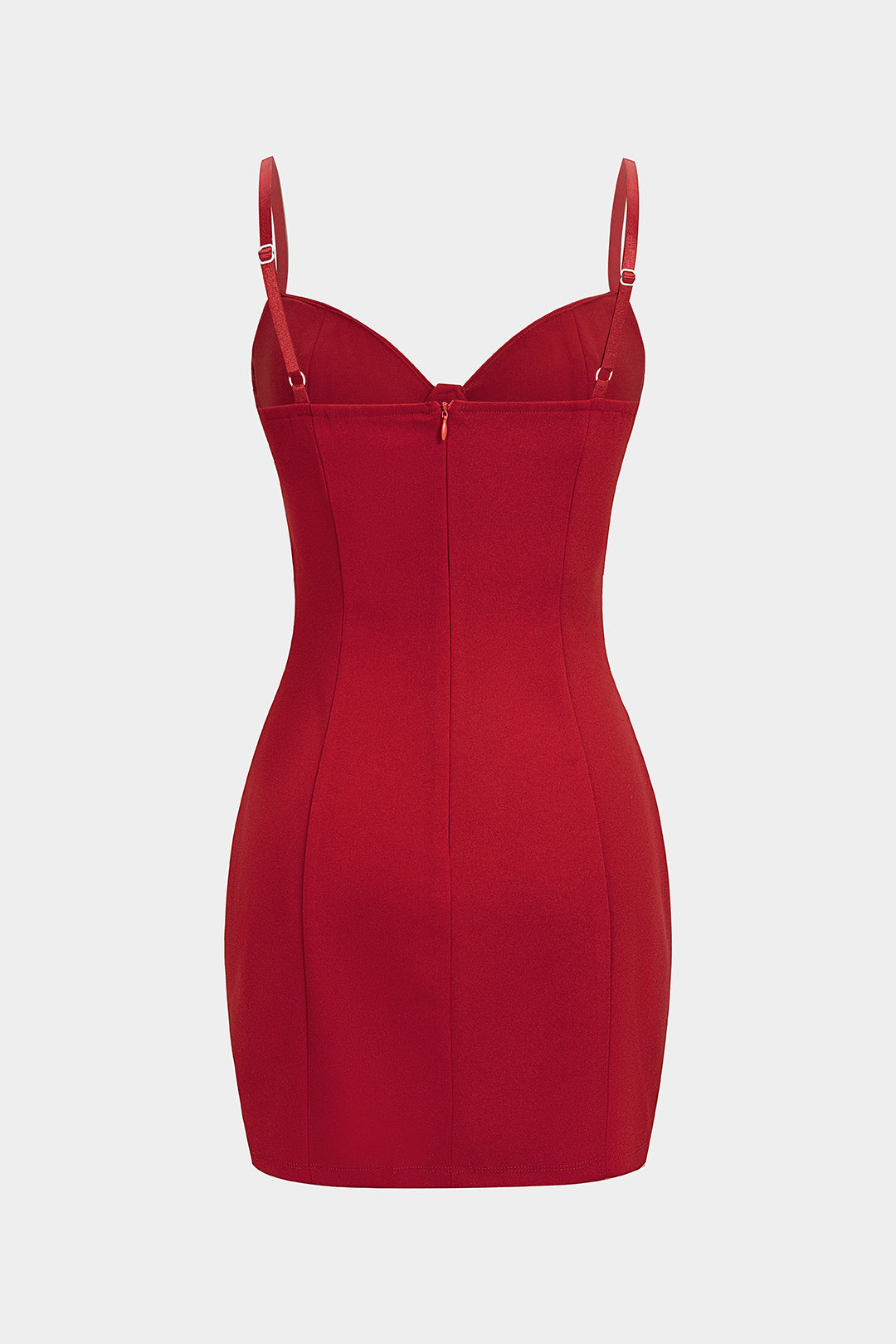 Mini šaty bez rukávů se zipem a topem bustier