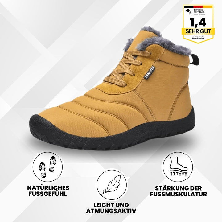 OrthoWarm - barefoot obuv s polstrováním, voděodolná a zmírňující bolest