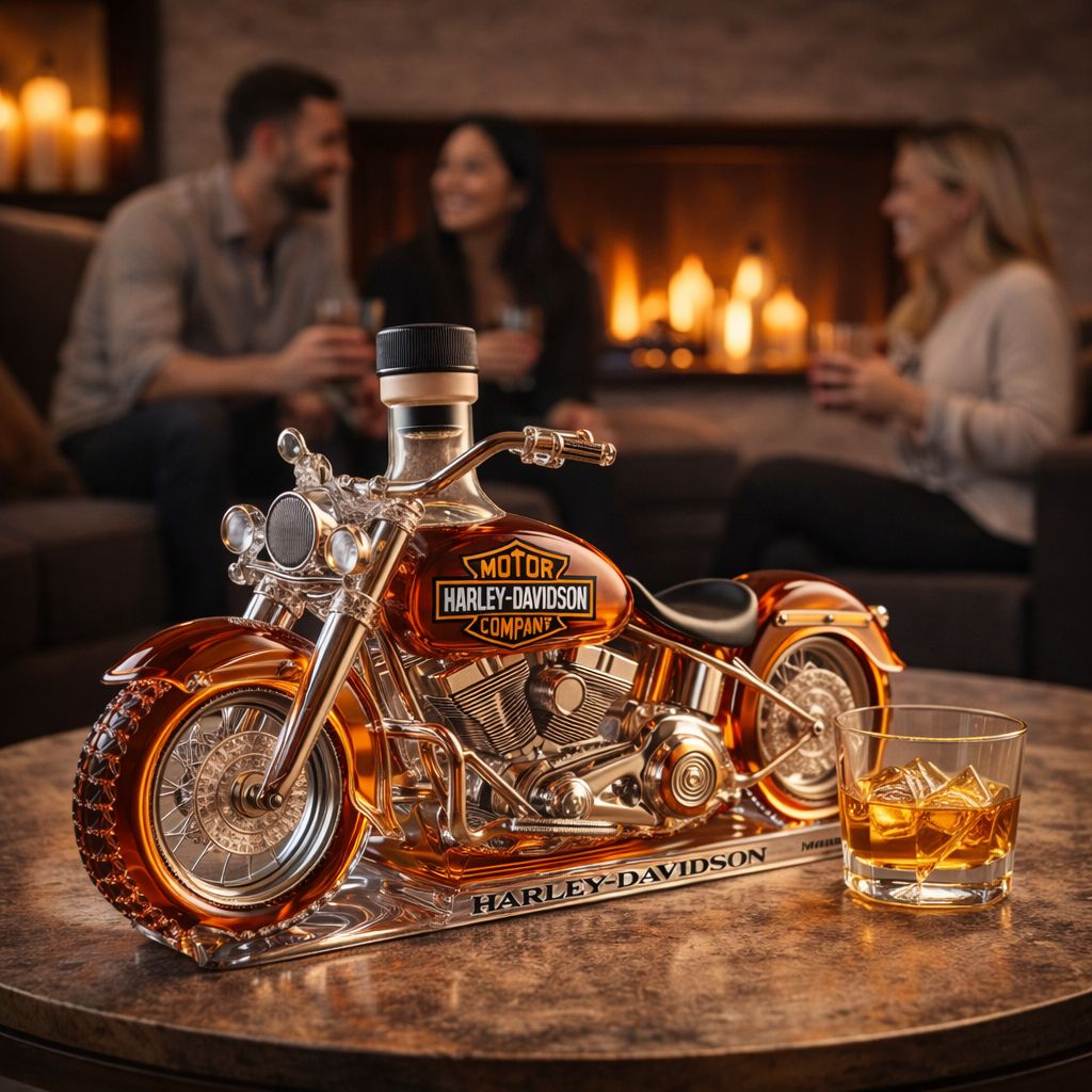 Whisky láhev - Edice Harley Davidson