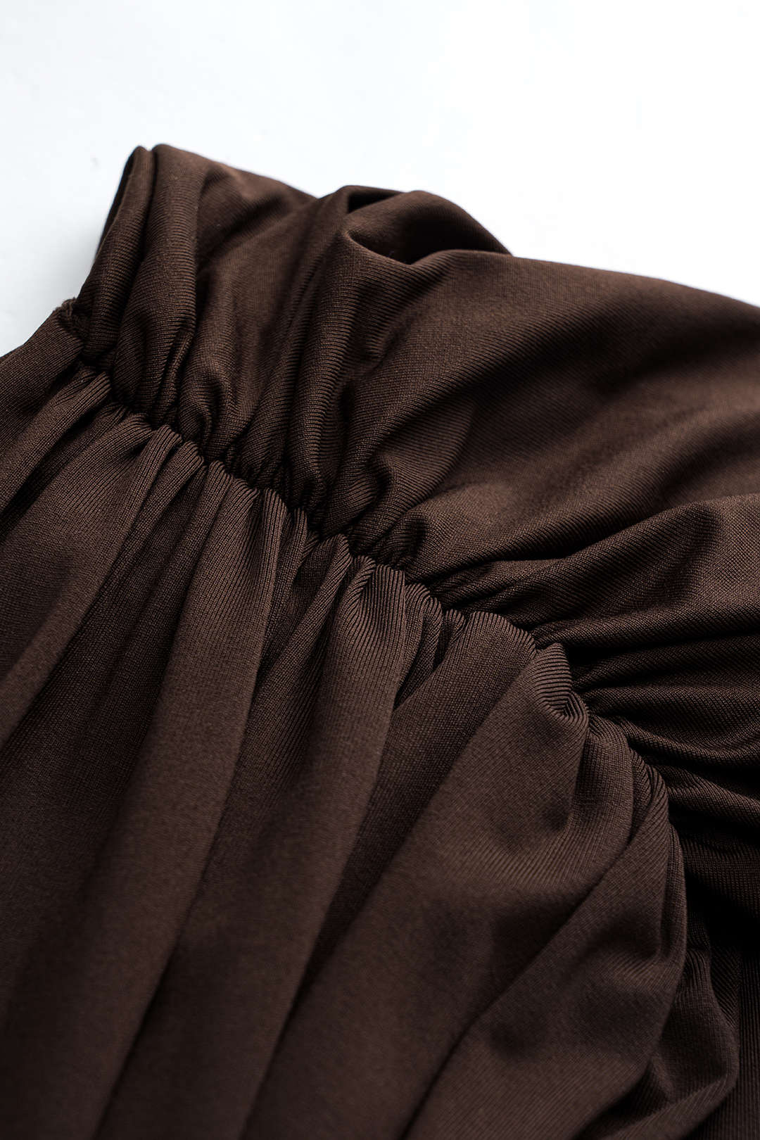 Bodysuit bez rukávů s nařasením