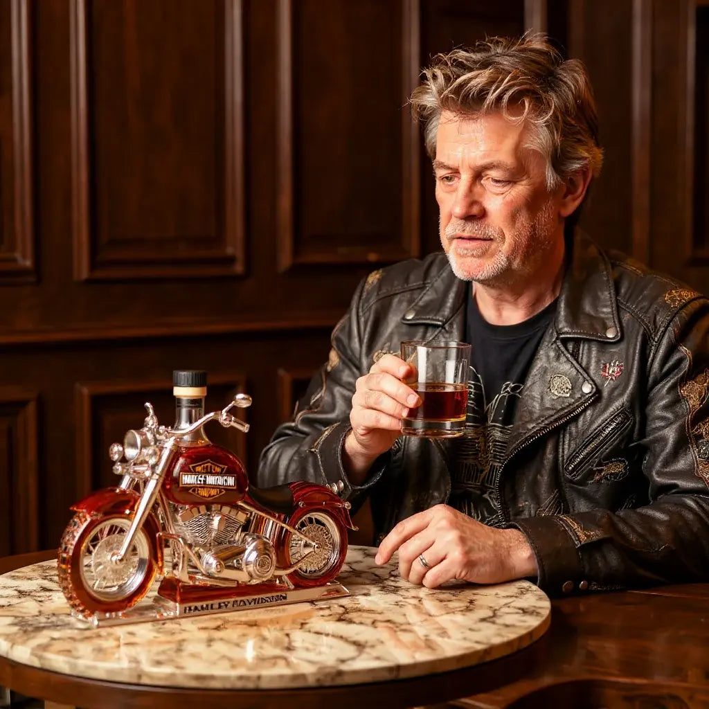 Whisky láhev - Edice Harley Davidson