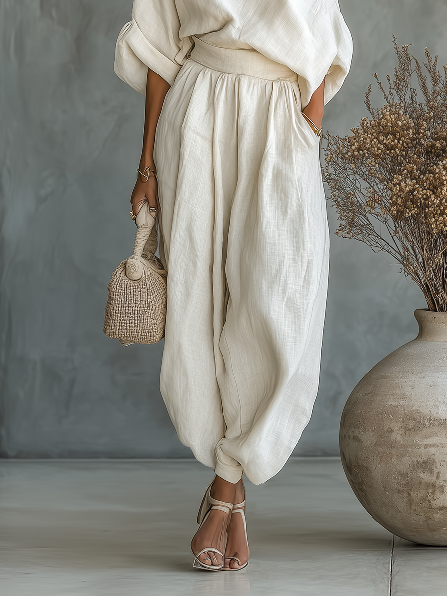 Adela | Lehký elegantní set s přirozenou siluetou
