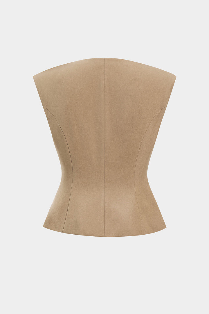 Faux Pocket Tank Top