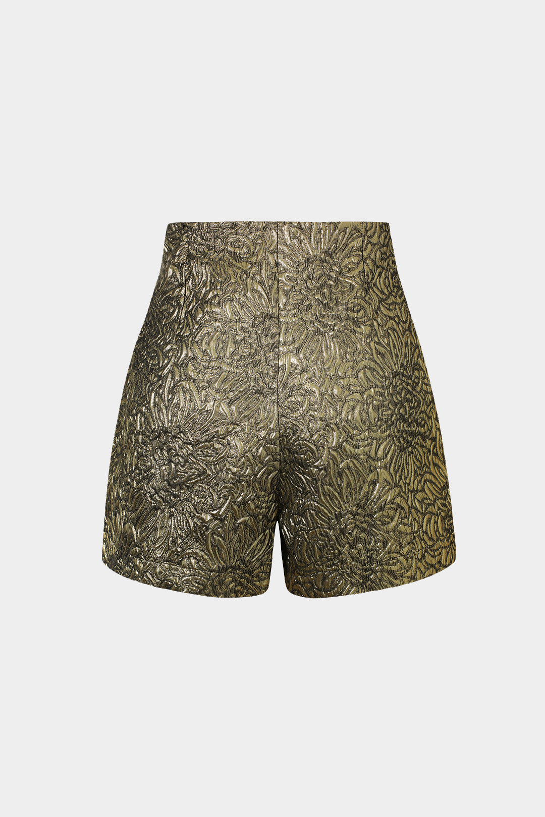 Šortky Jacquard s Vysokým Pasem