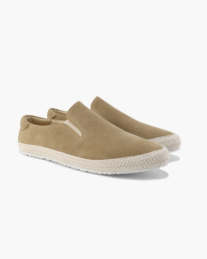 Suede městské boty