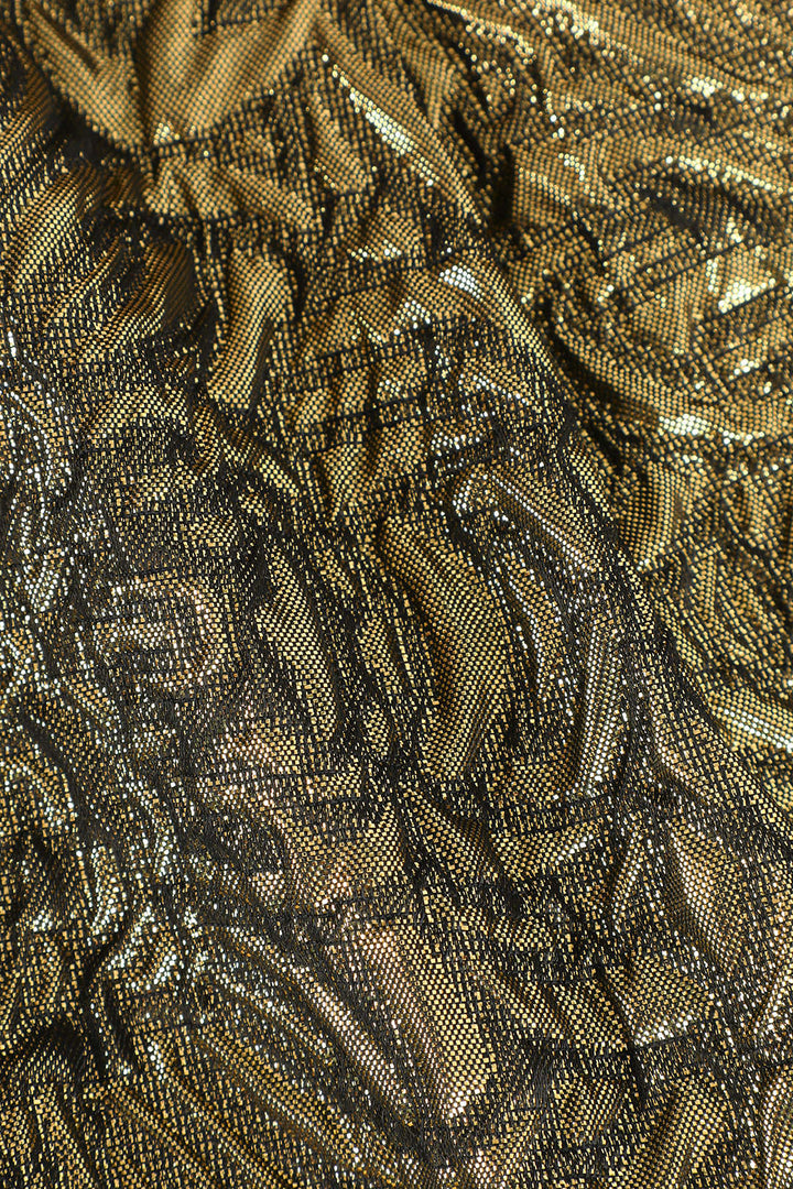 Šortky Jacquard s Vysokým Pasem