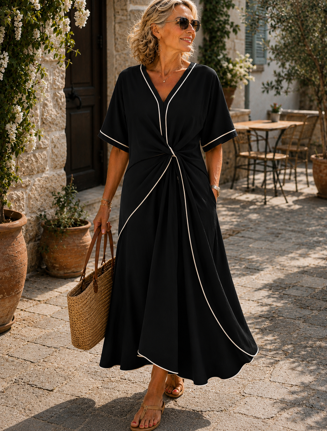 Cassia | Elegantní šaty s lichotivým střihem