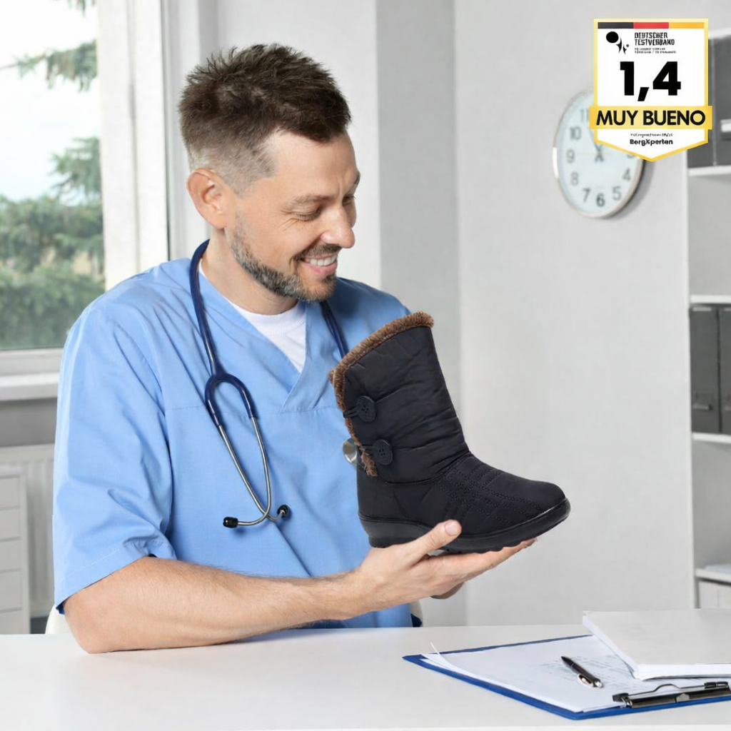 Ortopedické boty - ergonomické a voděodolné zimní boty pro ženy