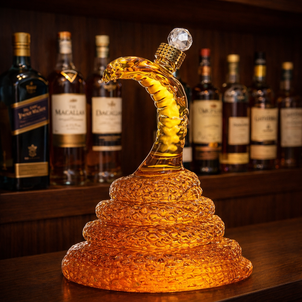 Whisky láhev - Edice Kobra