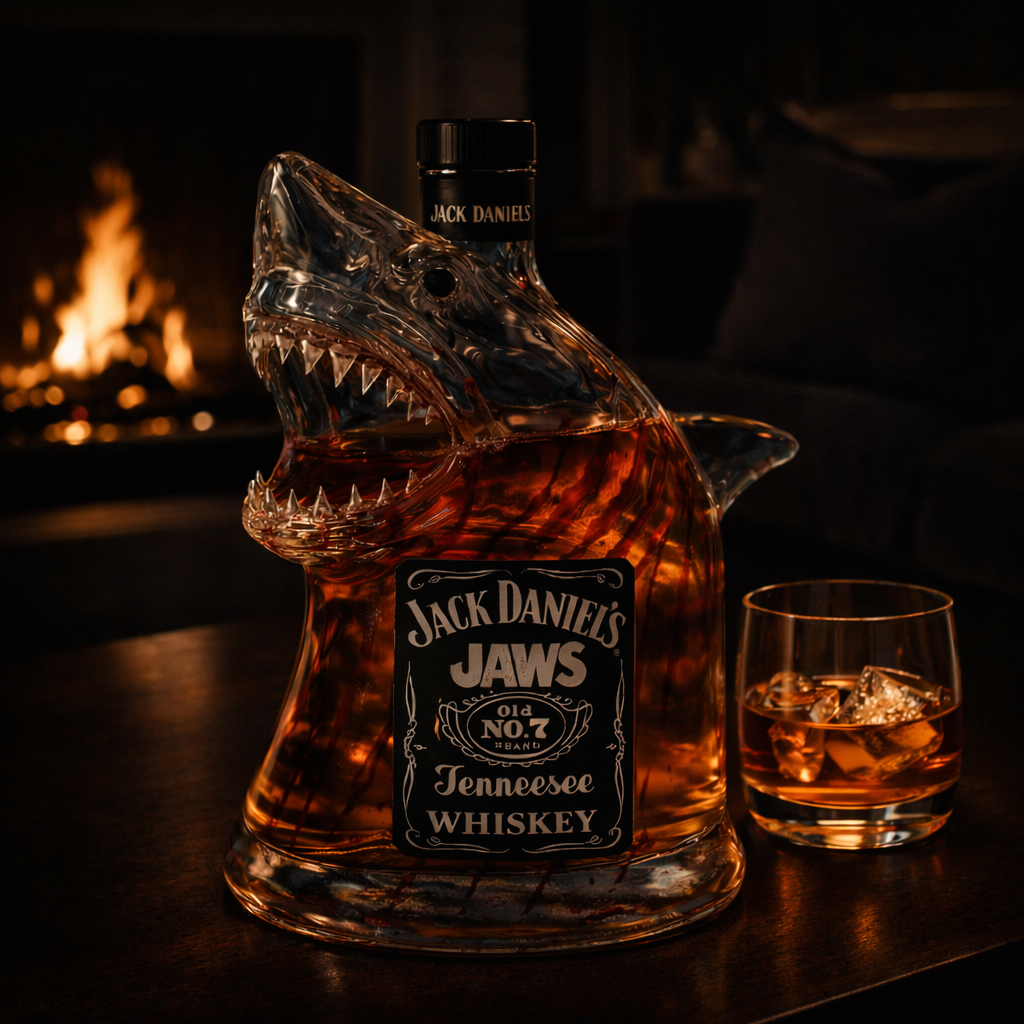 Whisky láhev - Edice Žralok