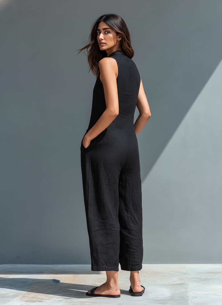 Simona | Elegantní overal bez rukávů