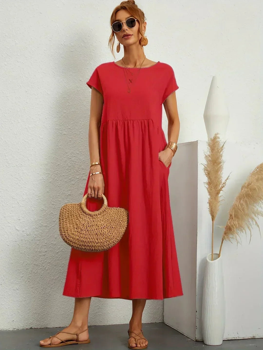 Gabriela | Elegantní midi šaty