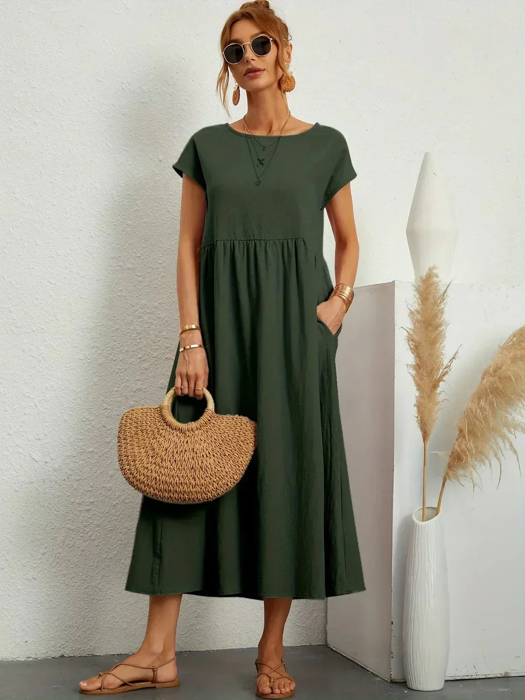 Gabriela | Elegantní midi šaty