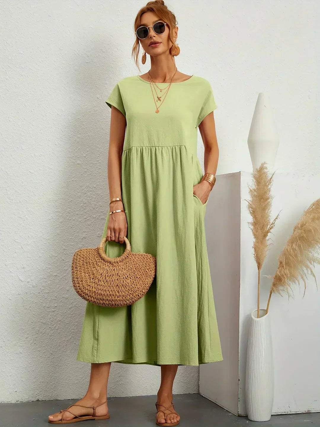 Gabriela | Elegantní midi šaty