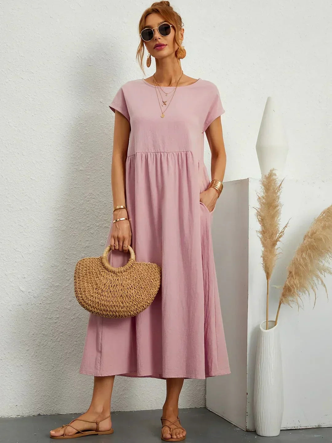 Gabriela | Elegantní midi šaty