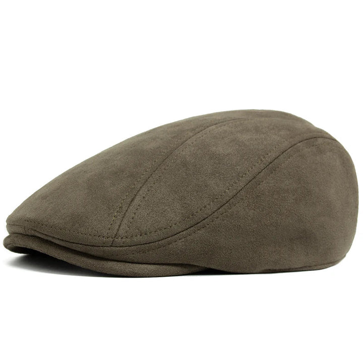 Michal | Klasický Suede pánský baret