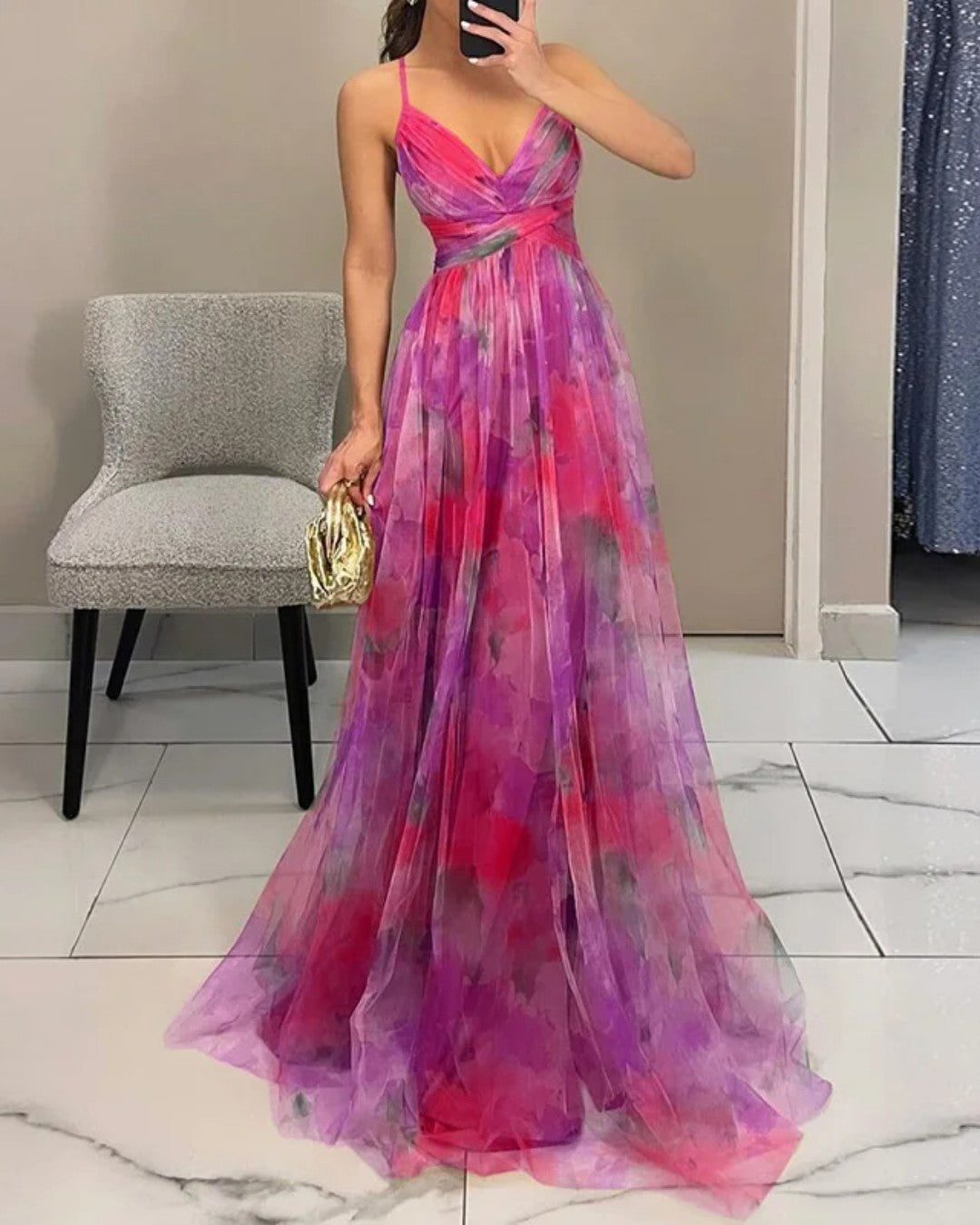 Natálie – Elegantní splývavé šaty pro výjimečné chvíle
