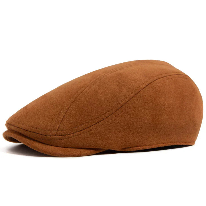 Michal | Klasický Suede pánský baret