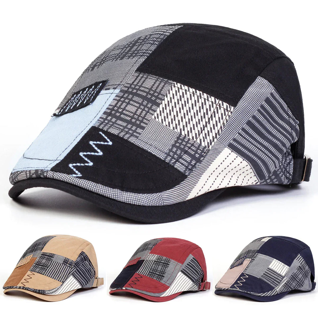 Kamil | Patchwork pánská čepice
