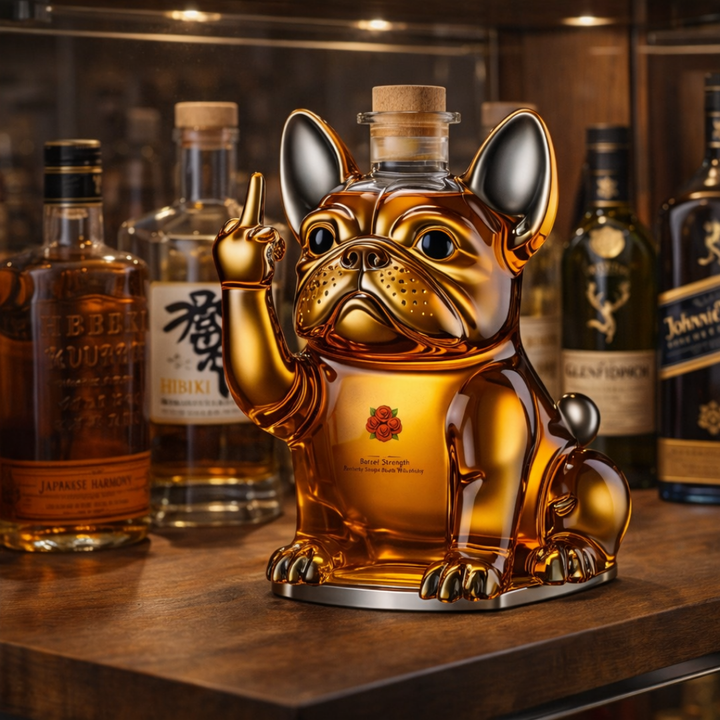 Whisky láhev - Edice Pes