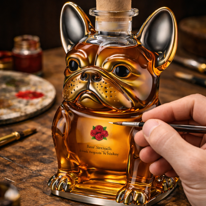 Whisky láhev - Edice Pes