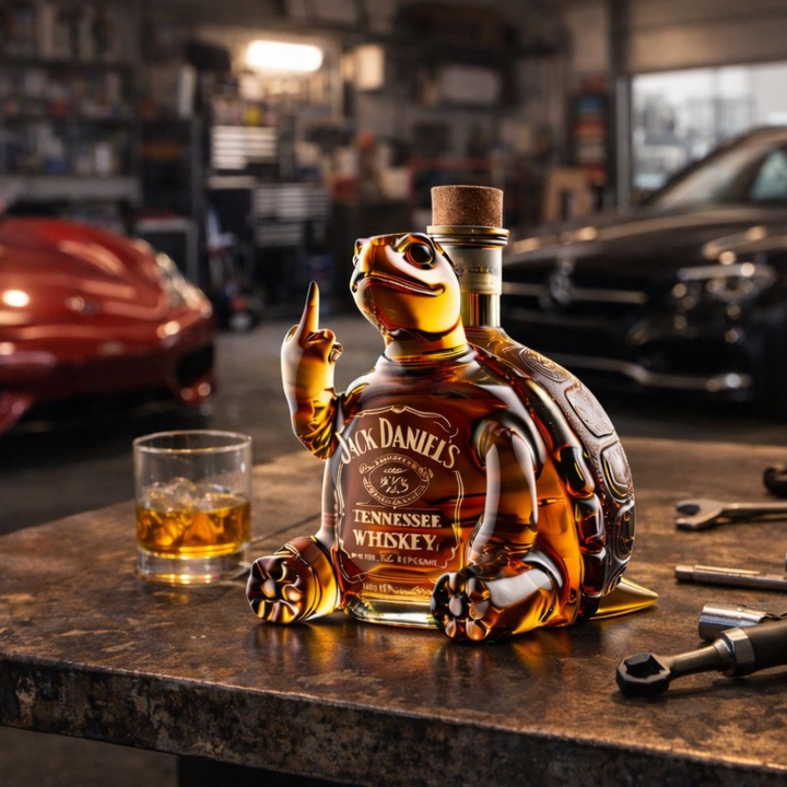 Jack Daniel's Whisky láhev - Edice Želva