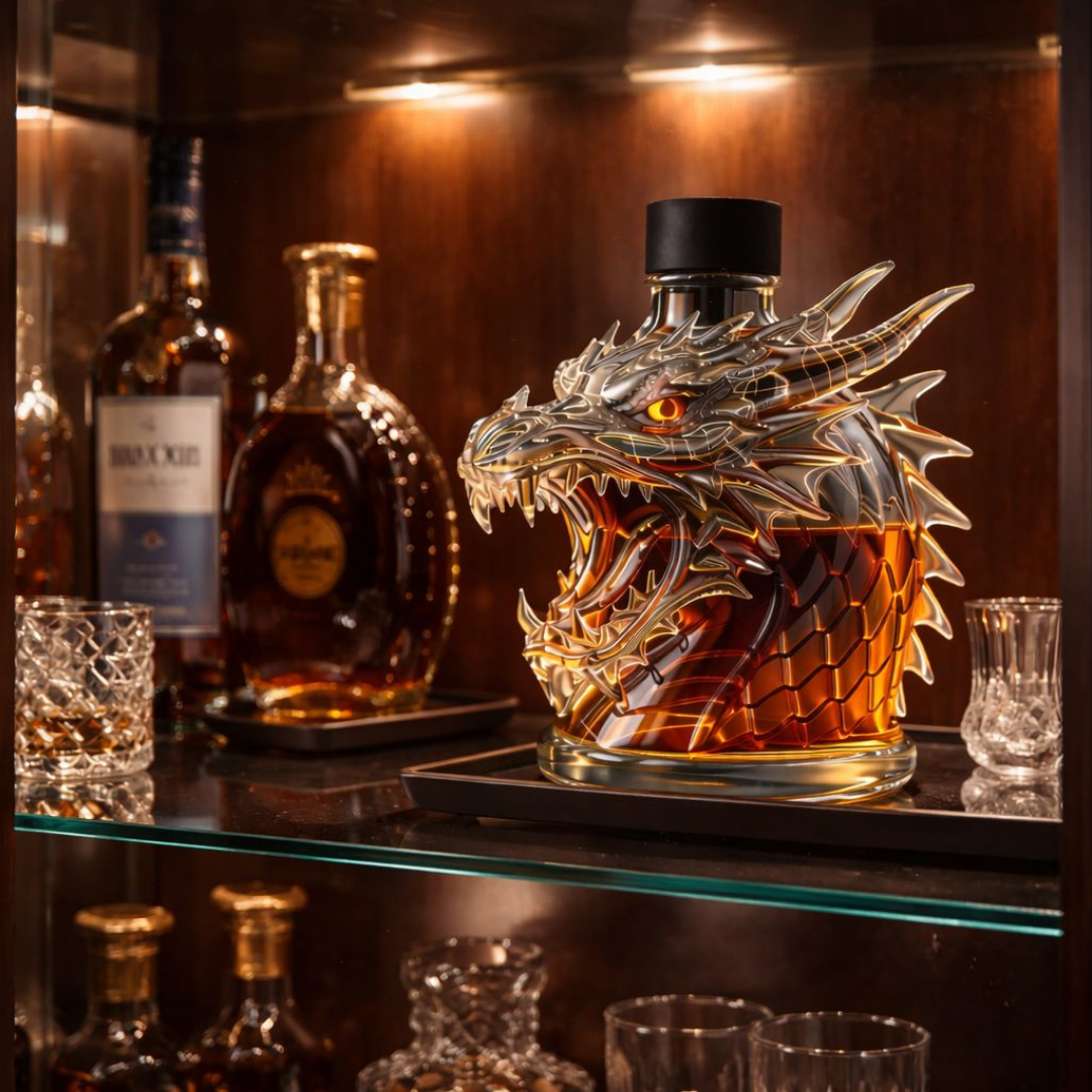 Whisky láhev - Edice Drak