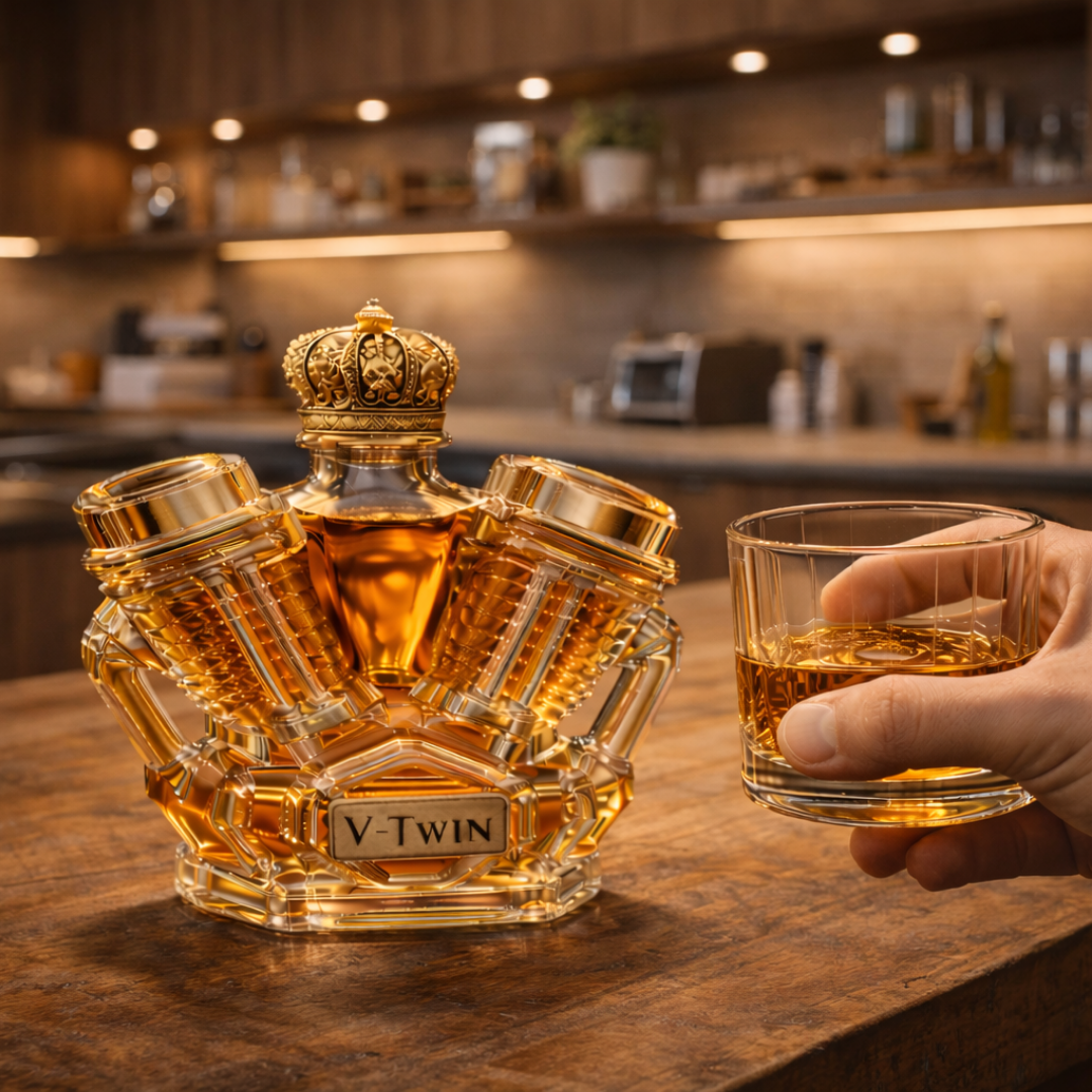 Whisky láhev - Edice V8