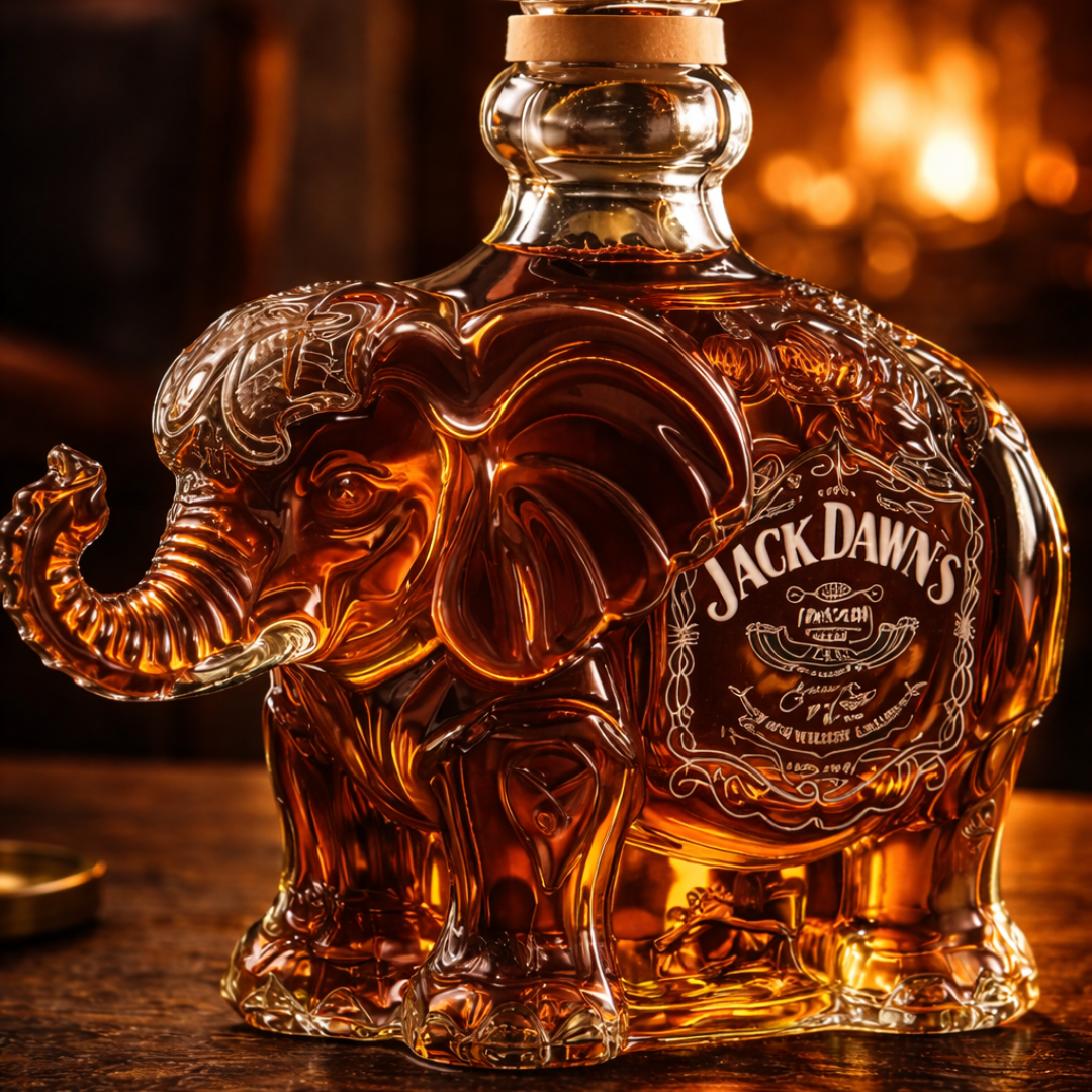 Jack Daniel's Whisky láhev - Edice Slon