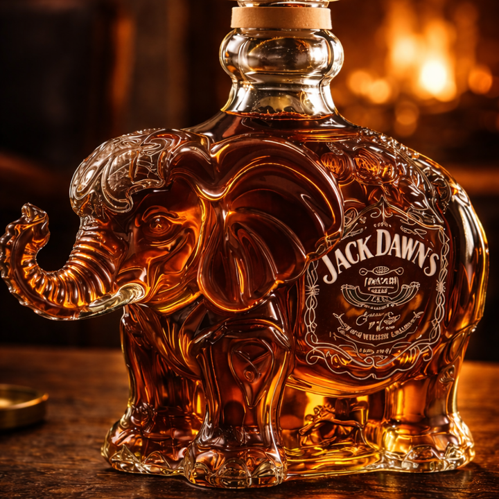 Jack Daniel's Whisky láhev - Edice Slon