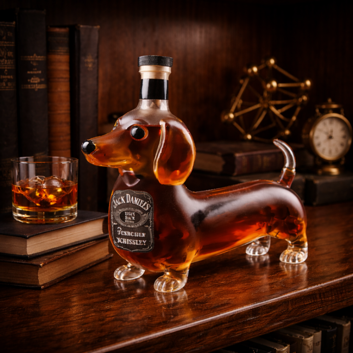Jack Daniel's Whisky láhev - Edice Jezevčík