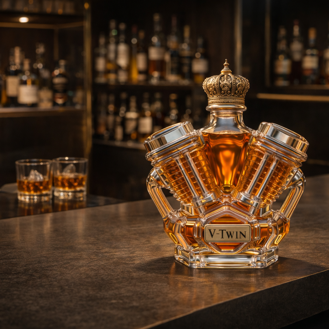 Whisky láhev - Edice V8