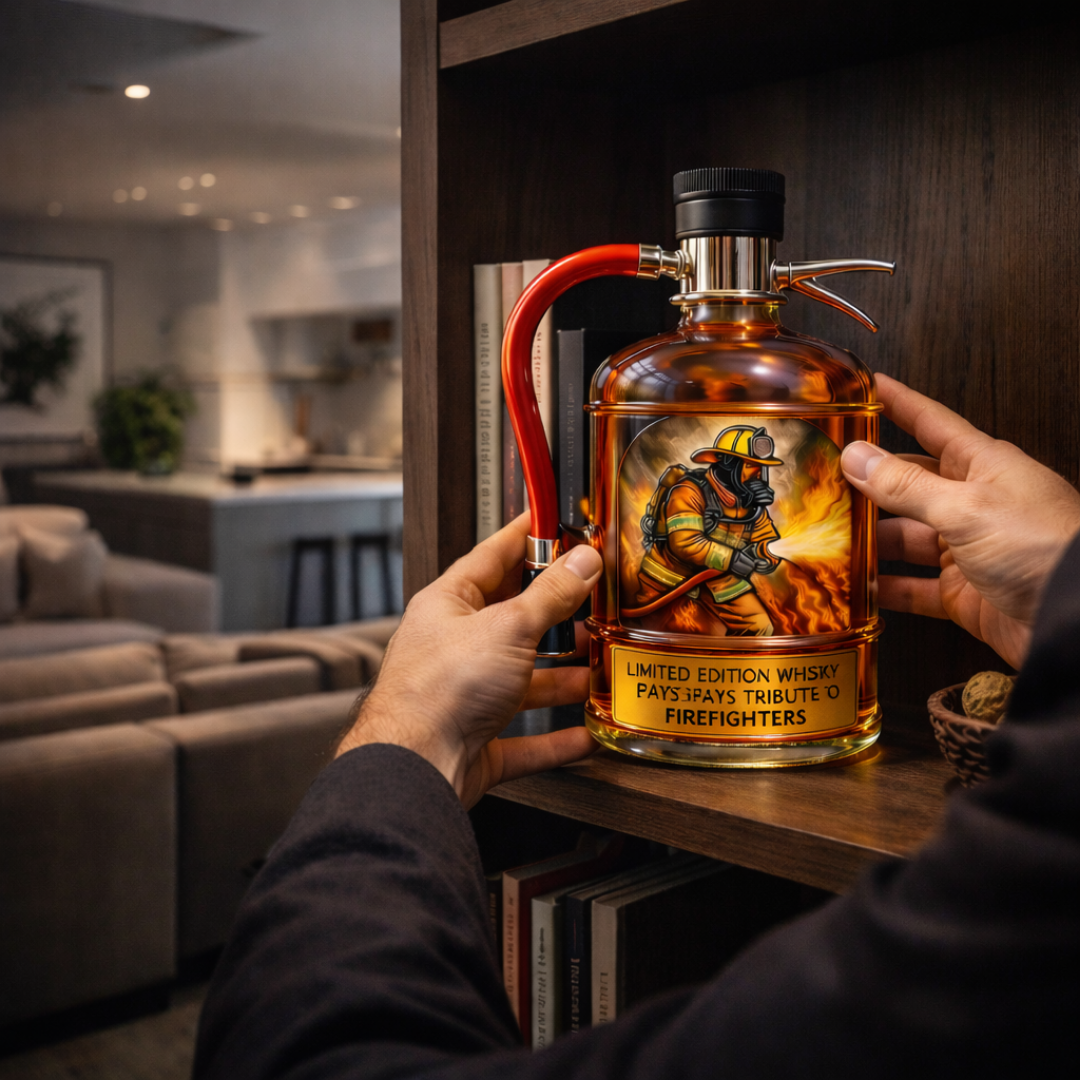 Whisky láhev - Edice Hasič